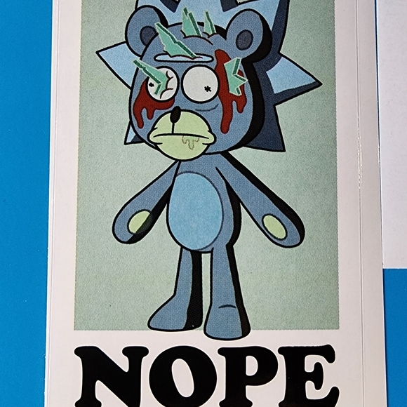 Set of 15 Rick And Morty Vending Machine Stickers, Series 4 - Picture 6 of 7